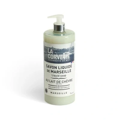 Image of La Corvette Liquid soap with goat&#039;s milk, 1 litre