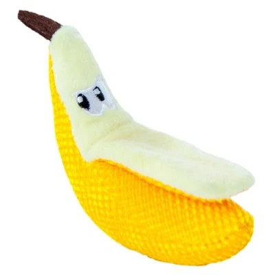 Image of Catstages Dental Banana Catnip Cat Chew Toy