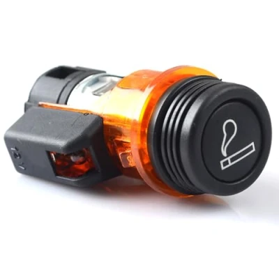 Image of ROBUST Orange Lighter &amp; Power Socket 12V for Fiat Doblo Punto Scudo Panda Palio Linea Fiorino Grande 8227C8 759155 735467047 735460686