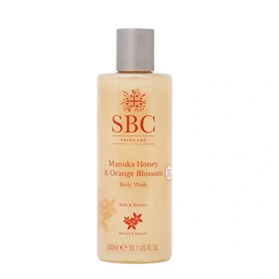 Image of Skincare Manuka Honey &amp; Orange Blossom Body Wash 300ml, Luxury Shower Gel and Bubble Bath For All The Family