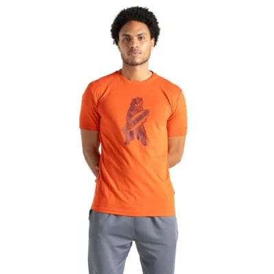 Image of Dare 2b Mens Movement II T Shirt Cinnamon Orange