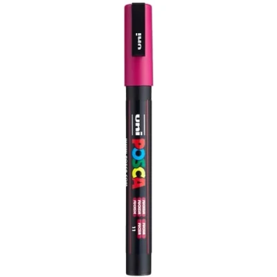Image of Uni Ball Posca PC 3M 1.5mm Fine Bullet Tip Marker Fuchsia