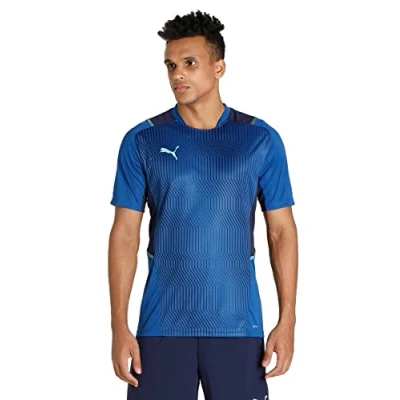 Image of PUMA Teamcup Training Jersey Performance Tee Limoges Peacoat Blue Atoll, M