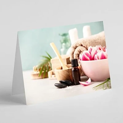 Image of Beebooh cards beauty spa accessories and flower birthday card