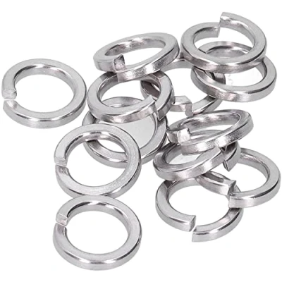 Image of TERF® M5 Square Section Spring Washer (5mm) Steel Split Lock Pack of 100