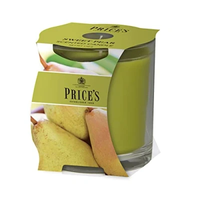 Image of Price&#039;s Sweet Pear Jar Candle Sweet, Fruity, Quality Fragrance Long Lasting Scent Up to 45 Hour Burn Time