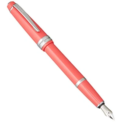 Image of Cross Bailey Light Polished Coral Resin Fountain Pen Extra Fine Nib