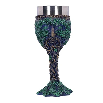 Image of Nemesis Now Tree Spirit Goblet 18.5cm, Green