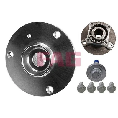 Image of A4513500235 Wheel bearing kit FAG 713 6610 10 Photo corresponds to scope of supply 133,3, 67,8mm SMART: Fortwo II Coupe, I Coupe