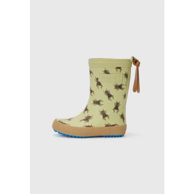 Image of Bisgaard Unisex Kid&#039;s Fashion Rain Boot, Brown Beetles, 6 UK Child