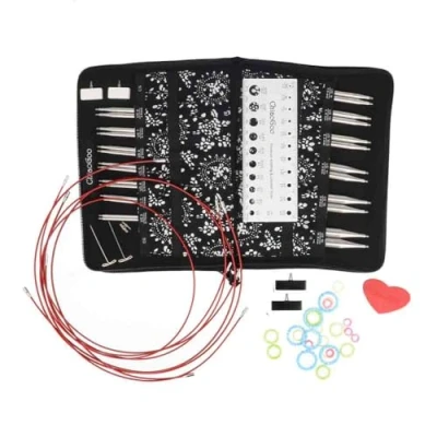 Image of ChiaoGoo Twist Lace Inter. Needle Set 13cm 2.75 5.00mm 1pc