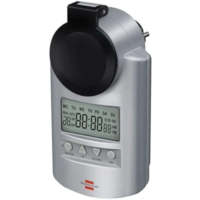 Image of Brennenstuhl Timer, Gray, DT IP44