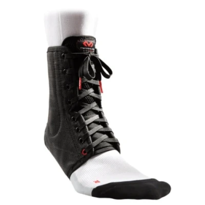 Image of McDavid 199 Lightweight Laced Ankle Brace, Black, X Small