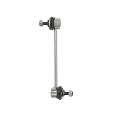 Image of 548401C000, 548401C100 Anti roll bar link BLUE PRINT ADG08527 Front Axle Right 227mm M10 x 1,25 with nuts Steel silver HYUNDAI: Getz