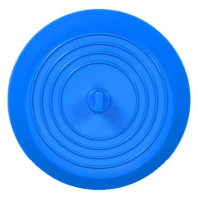 Image of tifanso Universal Bath Stopper, Silicon Drain Stopper for Kitchen Sink &amp; Basin, Bathtub and Bathroom Plug, 6inches (1, Aqua)