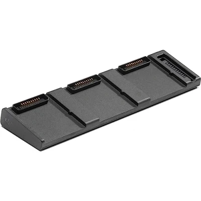 Image of DJI Mavic Air 2 Battery Charging Hub, Power Adapter, Charges Simultaneously Up to 3 Batteries, Compact and Portable, Accessory for , Grey