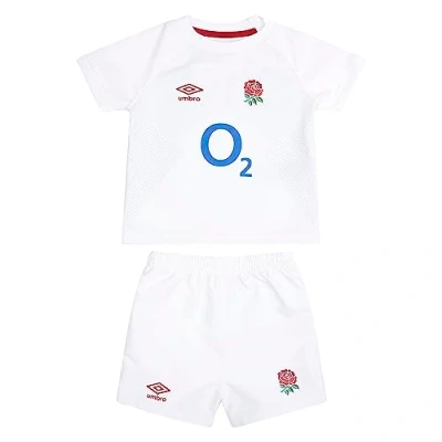 Image of 2023 2024 England Rugby Home Replica Baby Kit, 6 12 Months
