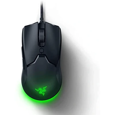 Image of Razer Viper Mini Wired Gaming Mouse for PC/Mac (Ultralight 61g, Ambidextrous, Speedflex Cable, 8500 DPI Optical Sensor, Chroma RGB Illumination) Black