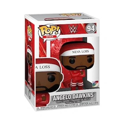 Image of Funko POP! WWE: Street Profits Angelo Dawkins Collectable Vinyl Figure Gift Idea Official Merchandise Toys for Kids &amp; Adults Sports Fans Model Collectors and Display