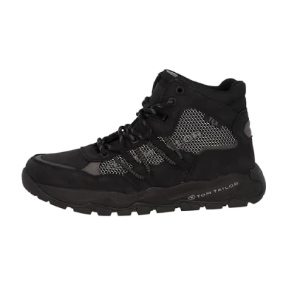 Image of TOM TAILOR Men&#039;s 4283101 Backpacking Boot, black, 8 UK