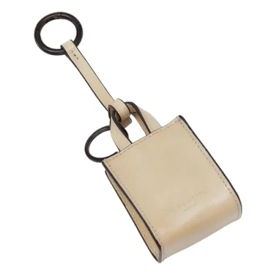Image of Liebeskind Berlin Women&#039;s Paperbag Keyring Key Chain, Vintage Linen, OneSize