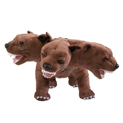 Image of The Noble Collection Fluffy Collector&#039;s Plush Officially Licensed 12in (30cm) Harry Potter Toy Dolls Three Headed Dog For Kids &amp; Adults