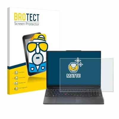 Image of brotect Screen Protector Anti Glare compatible with Lenovo ThinkPad E16 Gen 1 Matte, Fingerprint Protection Film