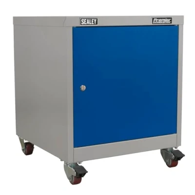 Image of Sealey Industrial Mobile Cabinet 1 Shelf Locker