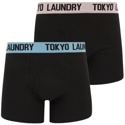 Image of Tokyo Laundry Men&#039;s &#039;Marthem&#039; 2 Pack Boxer Shorts Set