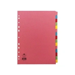 Image of Concord 15 Part Subject Divider A4 Assorted