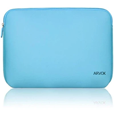 Image of Arvok 15 15.6 16 Inch Laptop Sleeve Multi Color Size Choice Case/Water resistant Neoprene Notebook Computer Pocket Tablet Briefcase Carrying Bag/Pouch Skin Cover for HP/Dell/Lenovo/Asus/Acer