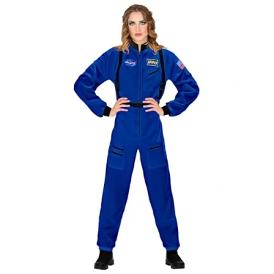 Image of Widmann 05074 Astronaut Costume, Blue, XL