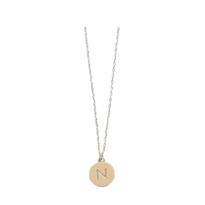 Image of Kate Spade New York N Mini Pendant, Gold