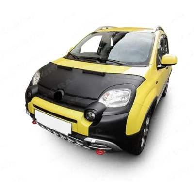 Image of AB3 00467 BONNET BRA compatible with Fiat Panda since 2011 STONEGUARD PROTECTOR