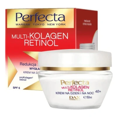 Image of DAX Perfecta Multi Collagen Retinol Day And Night Cream 40+ 50ml
