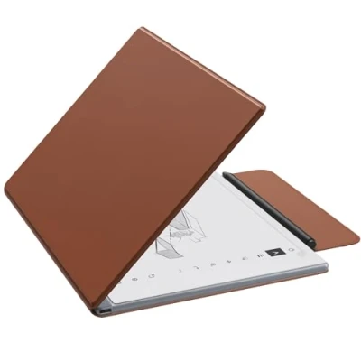 Image of MoKo Case for Remarkable 2 Tablet Case, Lightweight Ultra Thin Magnetic with Wide Pen Protective Clasp, Smart Cover Folio 10.3&quot; 2020 Release, Brown