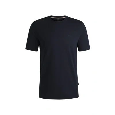 Image of BOSS Thompson Basic Tshirt, Men&#039;s, Size: XL, Dark blue