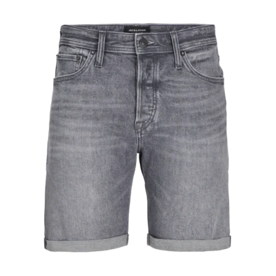 Image of Jack &amp; Jones Jjirick Jjioriginal denim shorts, Men&#039;s, Size: XXL, Grey