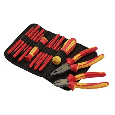 Image of XP1000 VDE Slimline Interchangeable Screwdriver and Pliers Set (14 Piece)