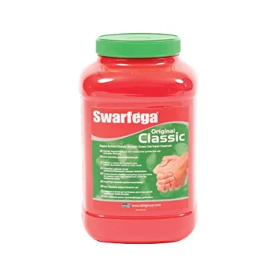 Image of Swarfega SWA45L Original Classic Hand Gel, Rapid Action Wash for Working Hands, Smooth Green Gel Formula with Added Conditioner, Gentle on Skin, 4.5 Litre Tub