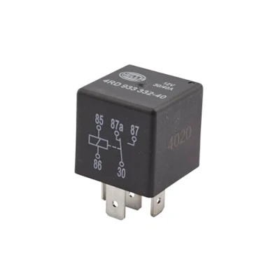 Image of 1154228, 34511154228 Relay, main current HELLA 4RD 933 332 401 30A/40A 5 pin connector