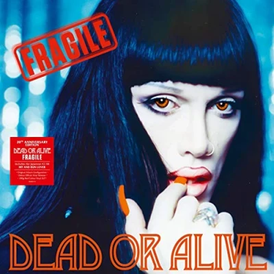 Image of Dead Or Alive Fragile 180gm Red vinyl 2020 UK 2 LP set DEMREC718