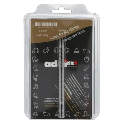 Image of Addi Click Novel Long interchang. needle square 4.50mm 1pc