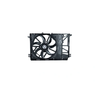 Image of 1636031500 Cooling fan NRF 47932 with radiator shroud, Brushless Motor