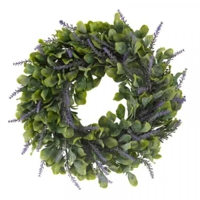 Image of Lavender Whirl 35cm **Give Your Home A New Look With This Beautiful Wreath**