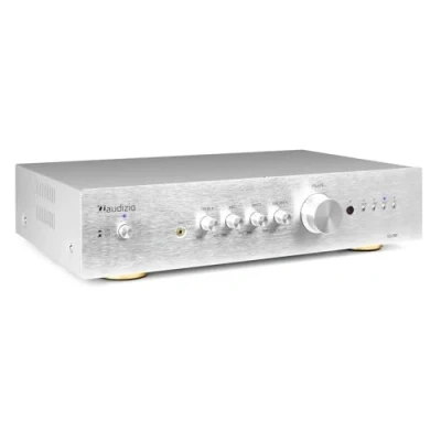 Image of Audizio AD200A 2 Channel HiFi Stereo Amplifier High Performance Home Audio Amplifier, Aluminium, Compact Ideal for Systems, Superior Sound Quality Setups