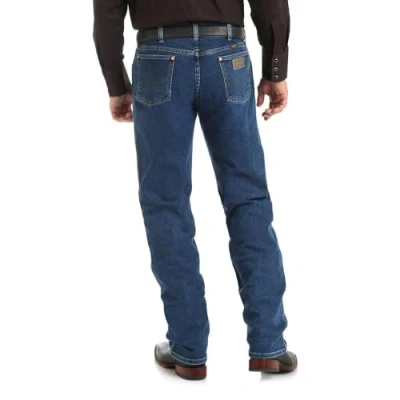 Image of Wrangler Men&#039;s Cowboy Cut Active Flex Original Fit Jean, Stonewash, 36W x 32L