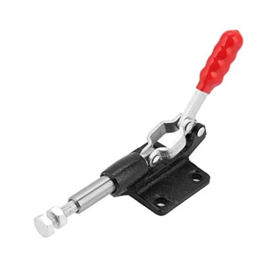 Image of Toggle Clamps Quick Release Akozon Clamp Iron Galvanized Fixed Holding Latch Push Pull Action Hand Tool for Machine Operation, Woodworking, Welding, Molding(GH 305 CM)