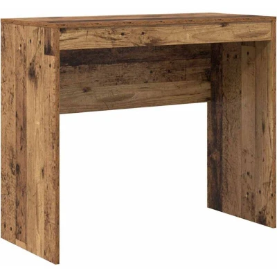 Image of vidaXL Writing Desk Old wood Engineered 90 x 40 76 cm Durable