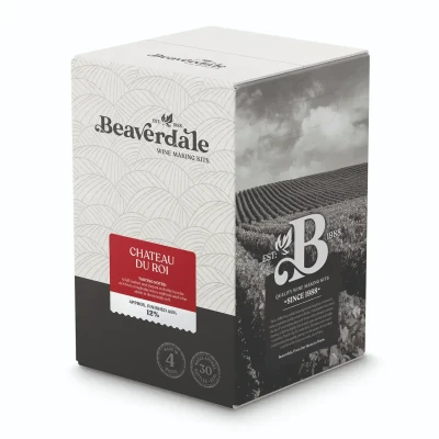 Image of Beaverdale 30 Bottle Red Wine Ingredient Kit Vieux Chateau Du Roi